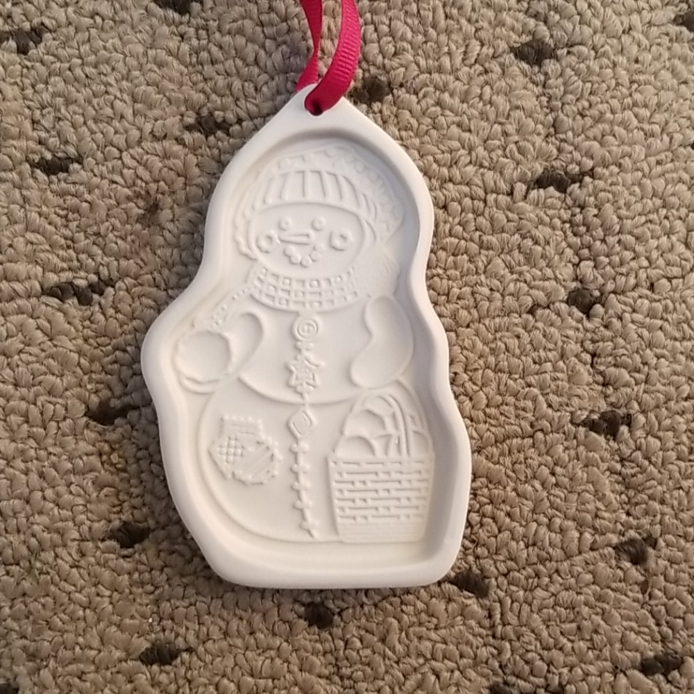Cookie mold by Longaber Pottery
